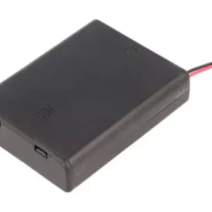 Batteriehalter Batteriefach 4x AAA Micro inkl Deckel und Schalte Bestpreis